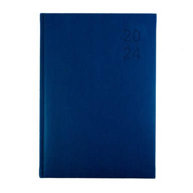 Silhouette 2024 Diary - Week to View, Size A5 Navy / A5 (210 x 148mm)