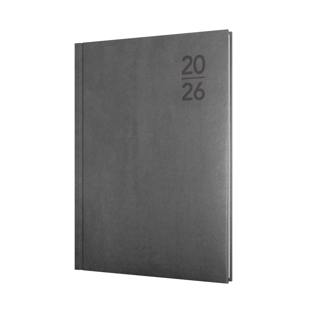 Silhouette Calendar Year 2026 Diary/Planner, Week to View, A5 Padded Cover