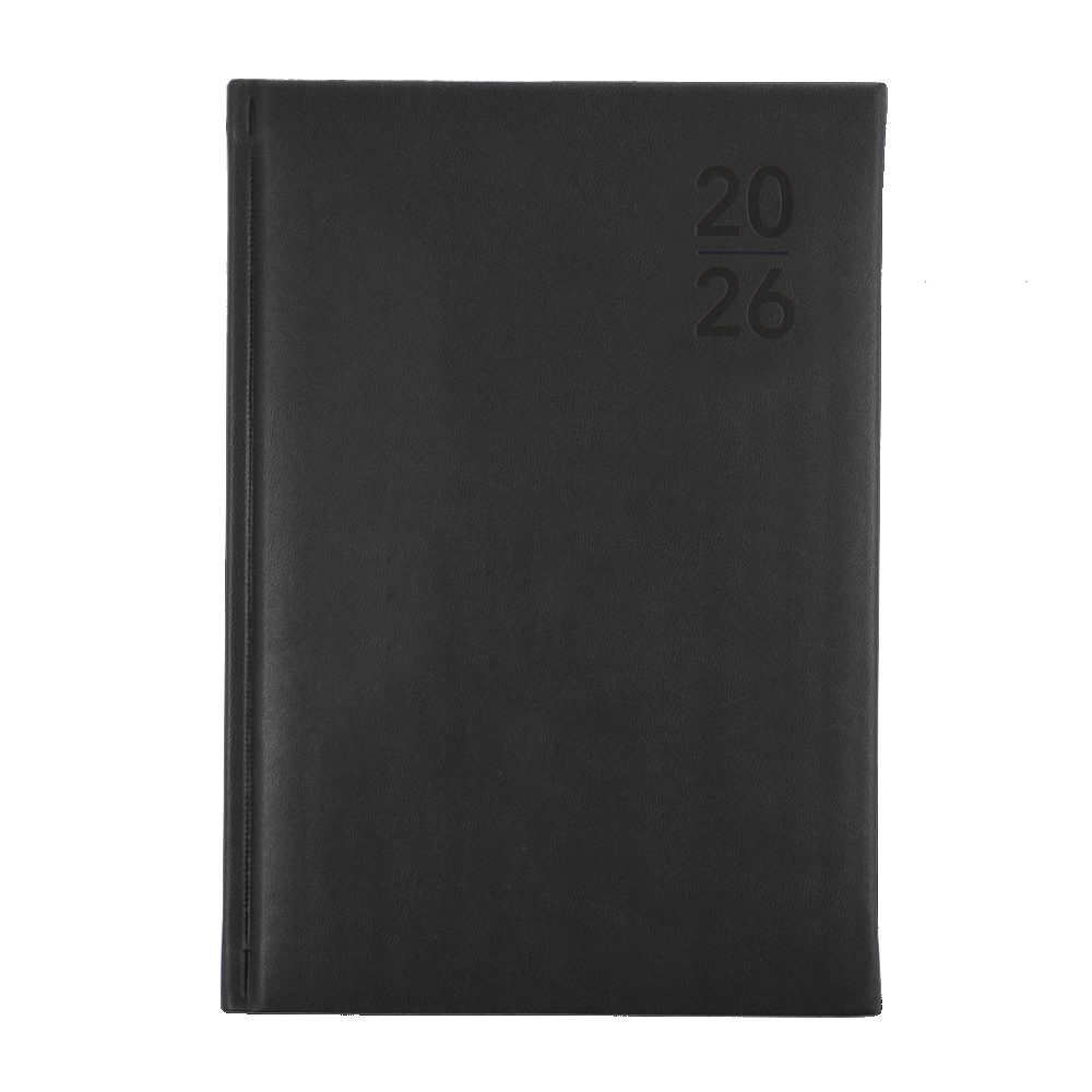 Silhouette Calendar Year 2026 Diary/Planner, Week to View, A5 Padded Cover