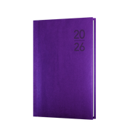Silhouette Calendar Year 2026 Diary/Planner, Week to View, B7R Padded Cover