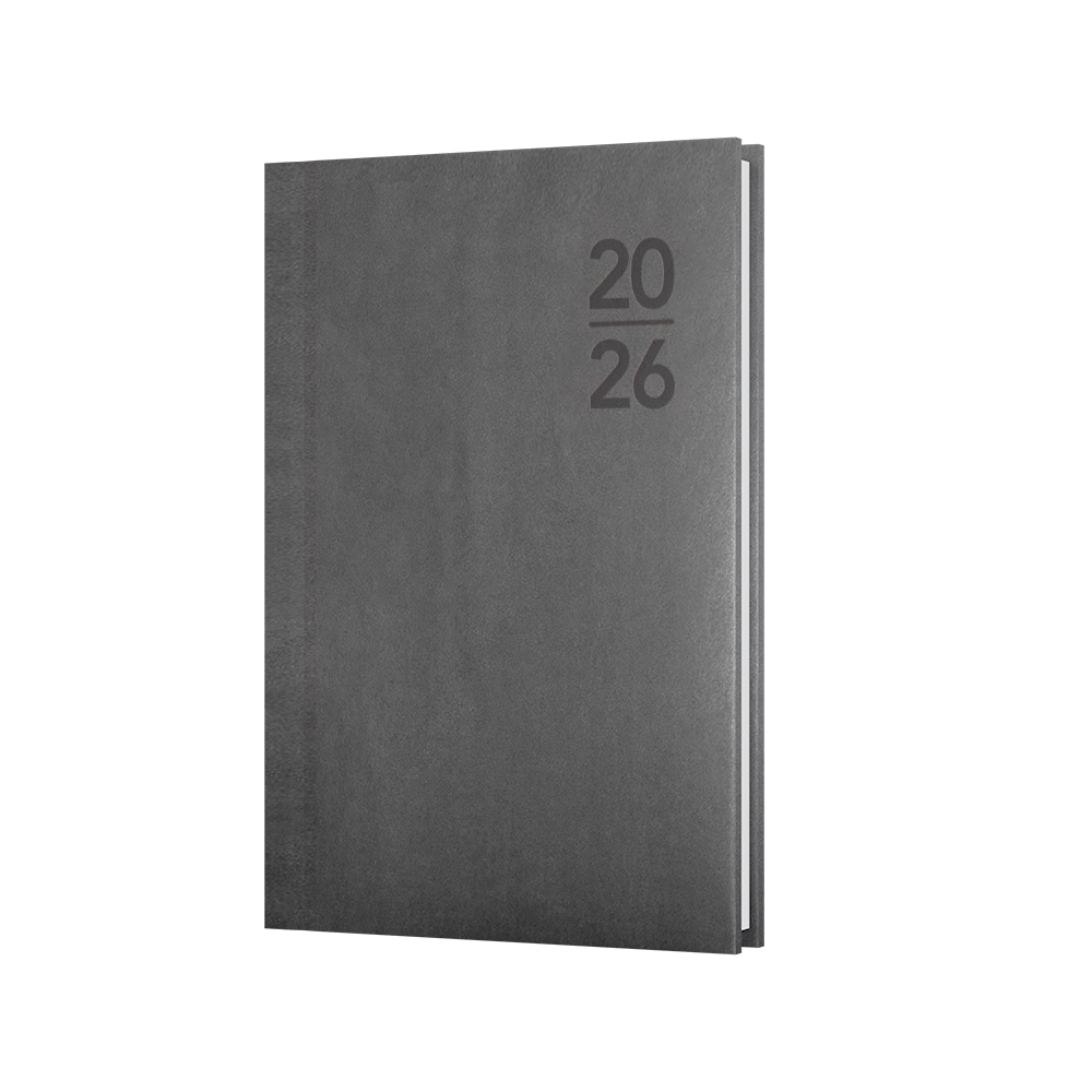 Silhouette Calendar Year 2026 Diary/Planner, Week to View, B7R Padded Cover