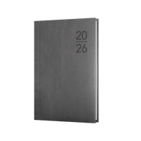 Silhouette Calendar Year 2026 Diary/Planner, Week to View, B7R Padded Cover