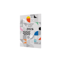 Colplan Student Diary Calendar Year 2026 Diary/Planner, Week to View - Perfect Bound , A5 Soft Cover