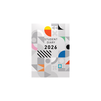 Colplan Student Diary Calendar Year 2026 Diary/Planner, Week to View - Perfect Bound , A5 Soft Cover