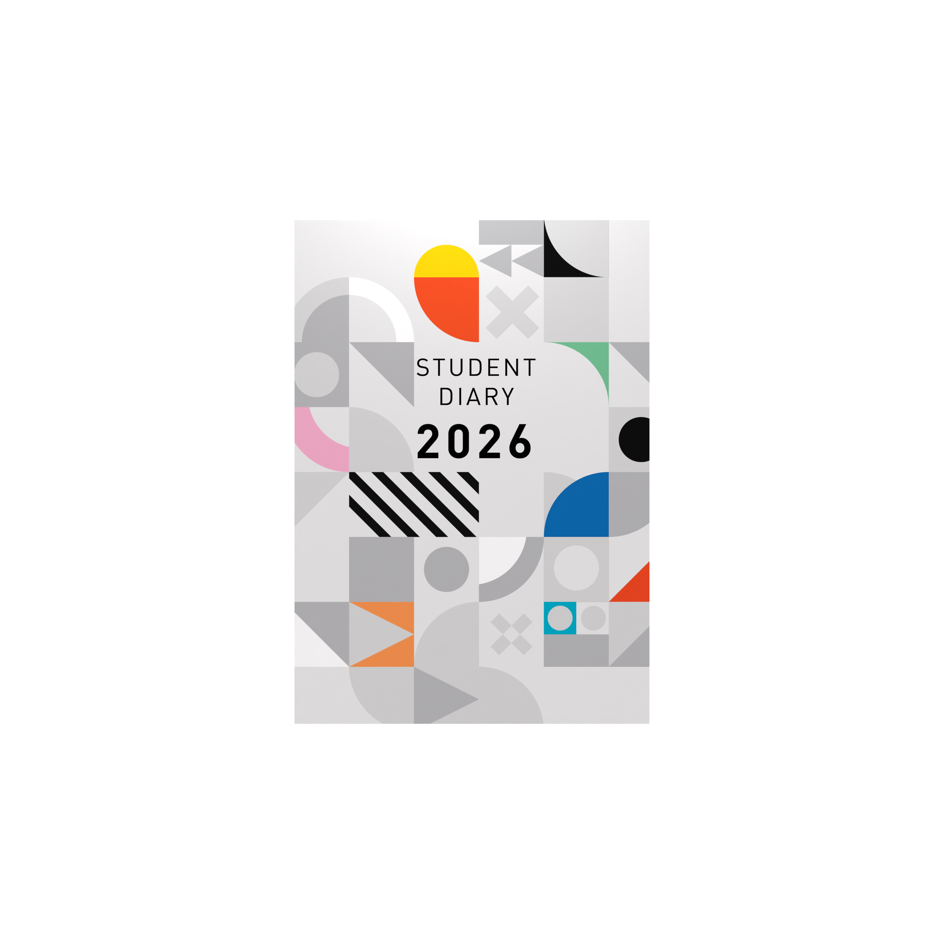 Colplan Student Diary Calendar Year 2026 Diary/Planner, Week to View - Perfect Bound , A5 Soft Cover