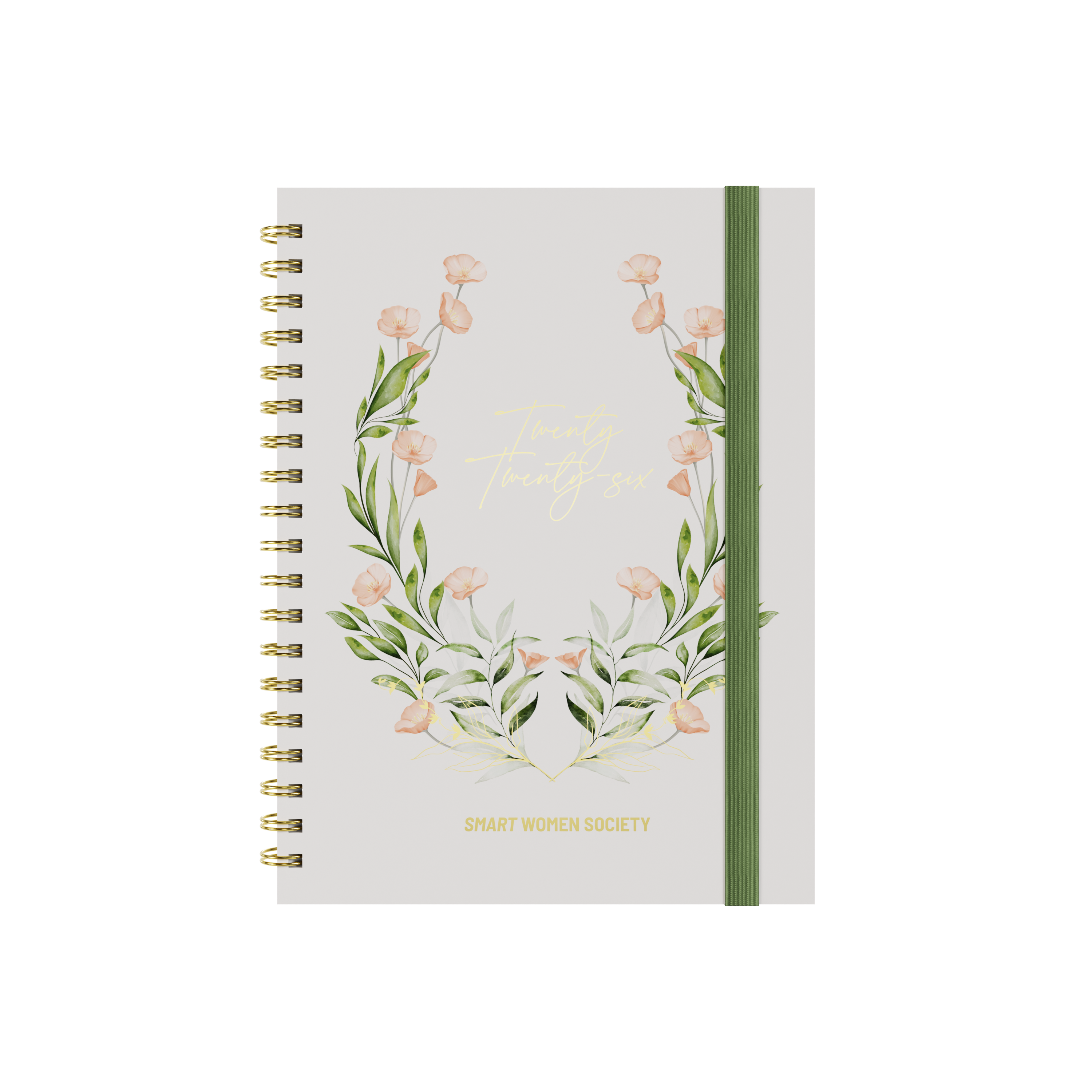 Smart Women Society Calendar Year 2026 Diary/Planner, Week to View, B5 Wiro Bound