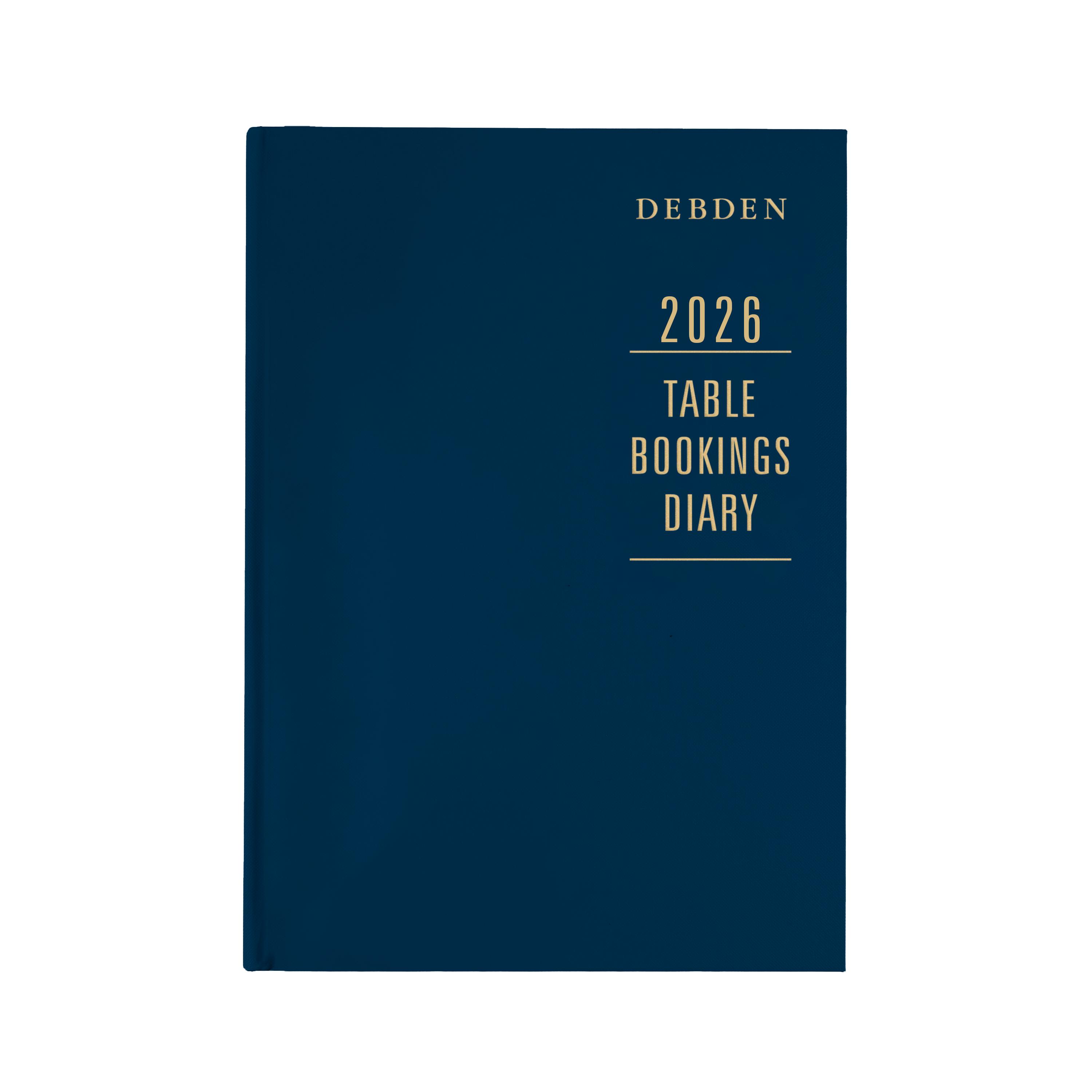 Restaurant /Table Bookings Diary Calendar Year 2026 Diary/Planner, 2 pages to a day, A4 Hard Cover