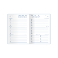 Kingsgrove Calendar Year 2026 Diary/Planner, Week to View, A5 Hard Cover