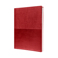 Collins Vanessa - A5 Ruled Notebook - Red