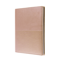 Collins Vanessa - A5 Ruled Notebook - Rose Gold