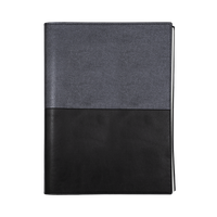Collins Vanessa - A5 Ruled Notebook - Black