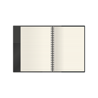 Collins Vanessa - A5 Ruled Notebook - Red