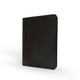 Intentus Organiser A4 PU Leather-Like Folder with Ruled Refill Pad - Clean Slate Black