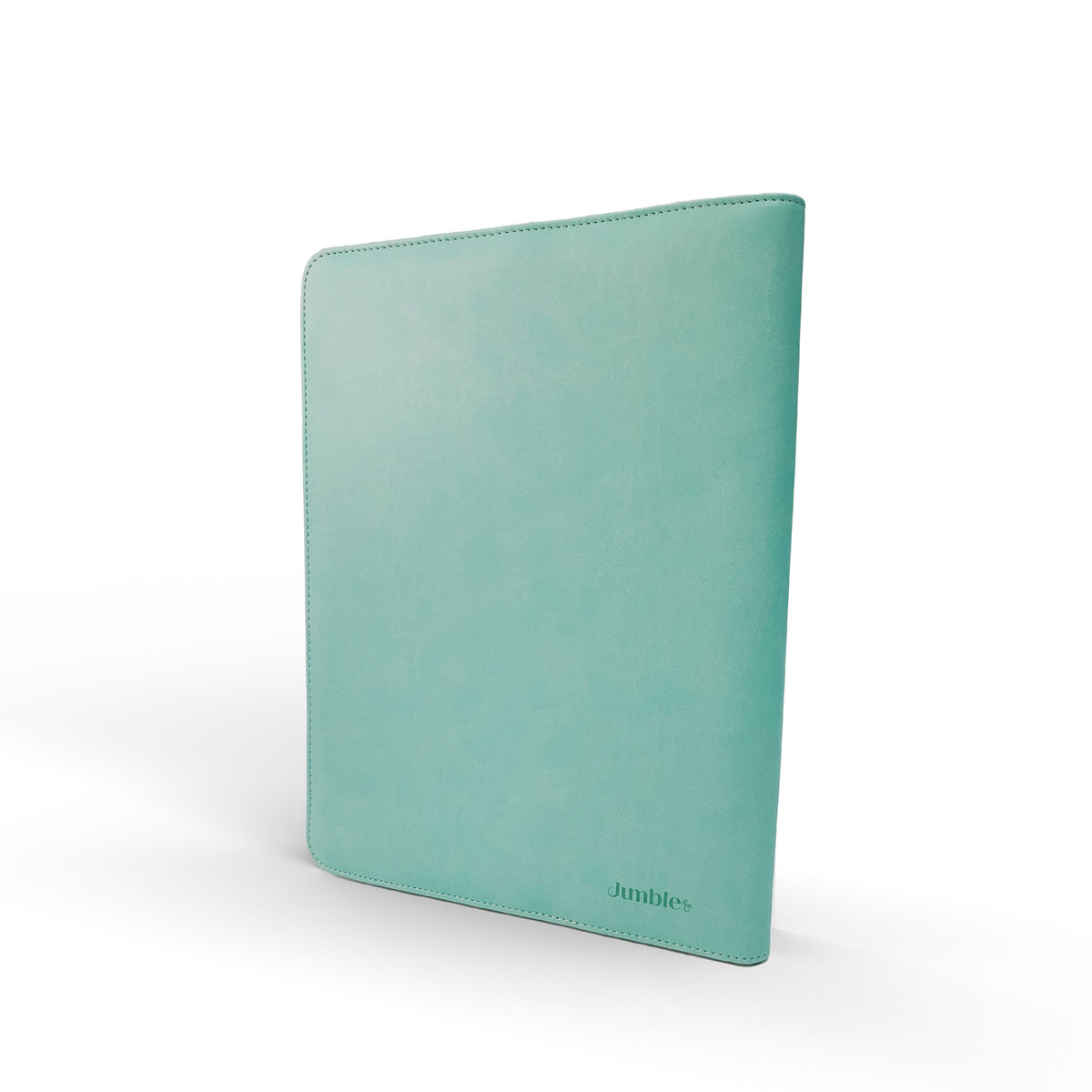 Intentus Organiser A4 PU Leather-Like Folder with Ruled Refill Pad - Sour Grape Teal