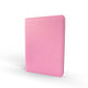 Intentus Organiser A4 PU Leather-Like Folder with Ruled Refill Pad - Rose-Tined Pink