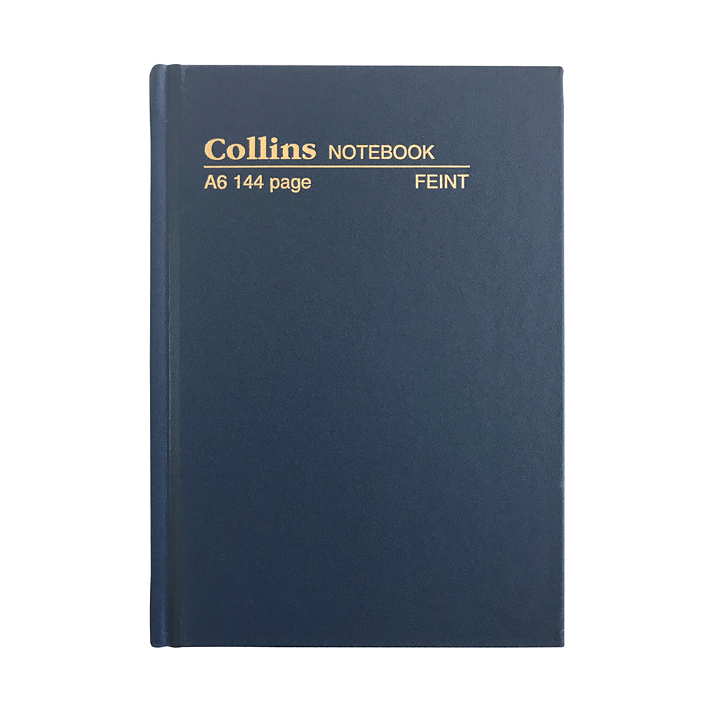 Collins Case And Sewn Fient Notebook - 144 Page, Size A6