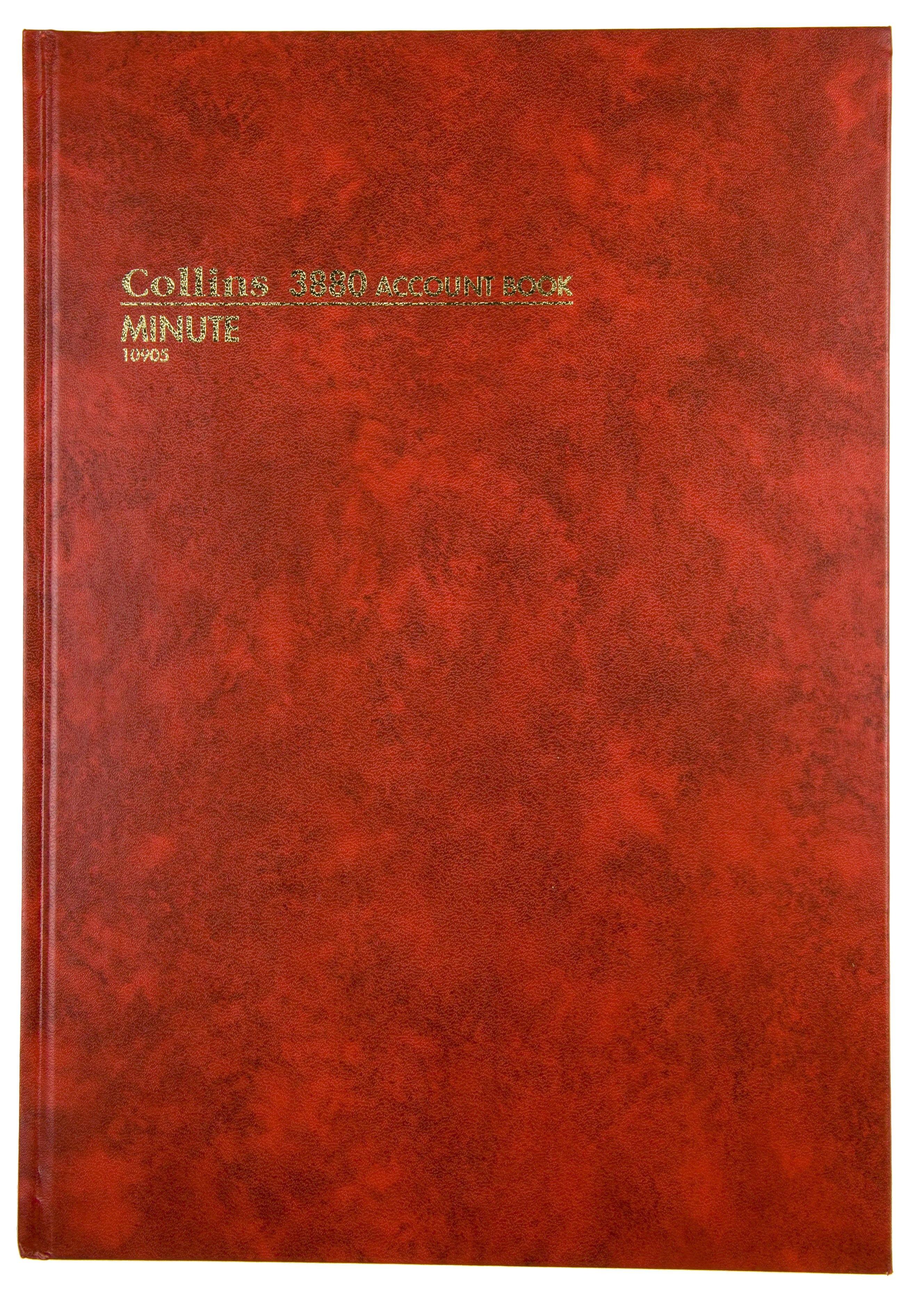 Account Book '3880' Series Minute - Paged - Collins Debden