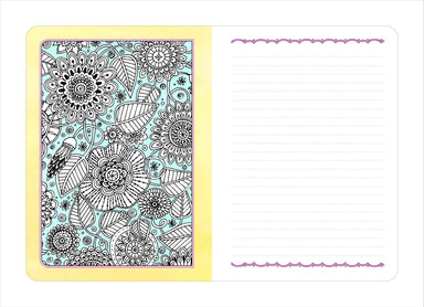 Colour Your Days -A6  Notebook - Collins Debden