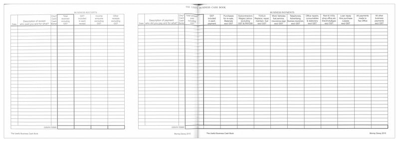 Useful Cashbook for Small Business Default Title