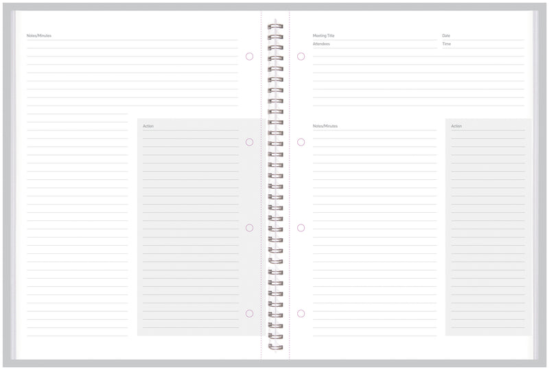 A4 Meetings Book Default Title