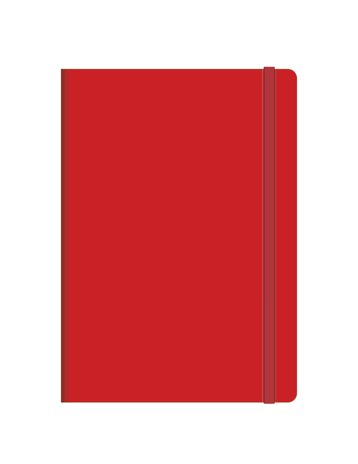 Legacy Ruled Notebook - A5 Red