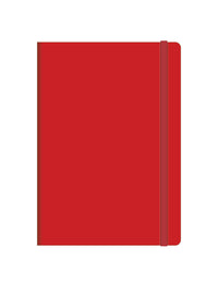 Legacy Ruled Notebook - A5 Red