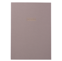 Singapore - B5 Ruled Notebook Tan