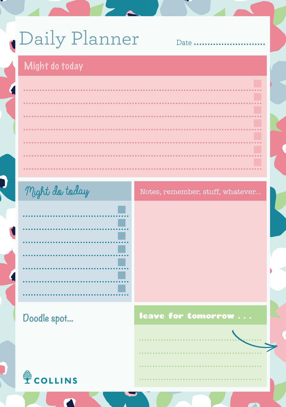 Blossom A5 - Daily Planner Default Title