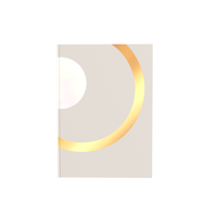 Collins Flourish Ruled Notebook, Size A5