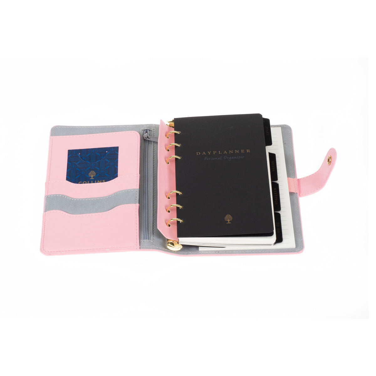 DayPlanner - Hard Cover Fashion - Personal Size Pink