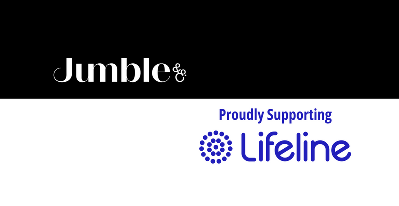 Jumble & Co. have teamed up with Lifeline to support mental health in Australia
