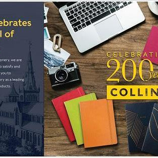Collins celebrates a bicentennial of diary making with its 200th Anniversary this year! - Collins Debden
