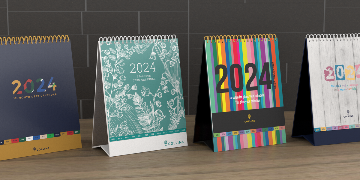 2024 Desk Calendars — Collins Debden