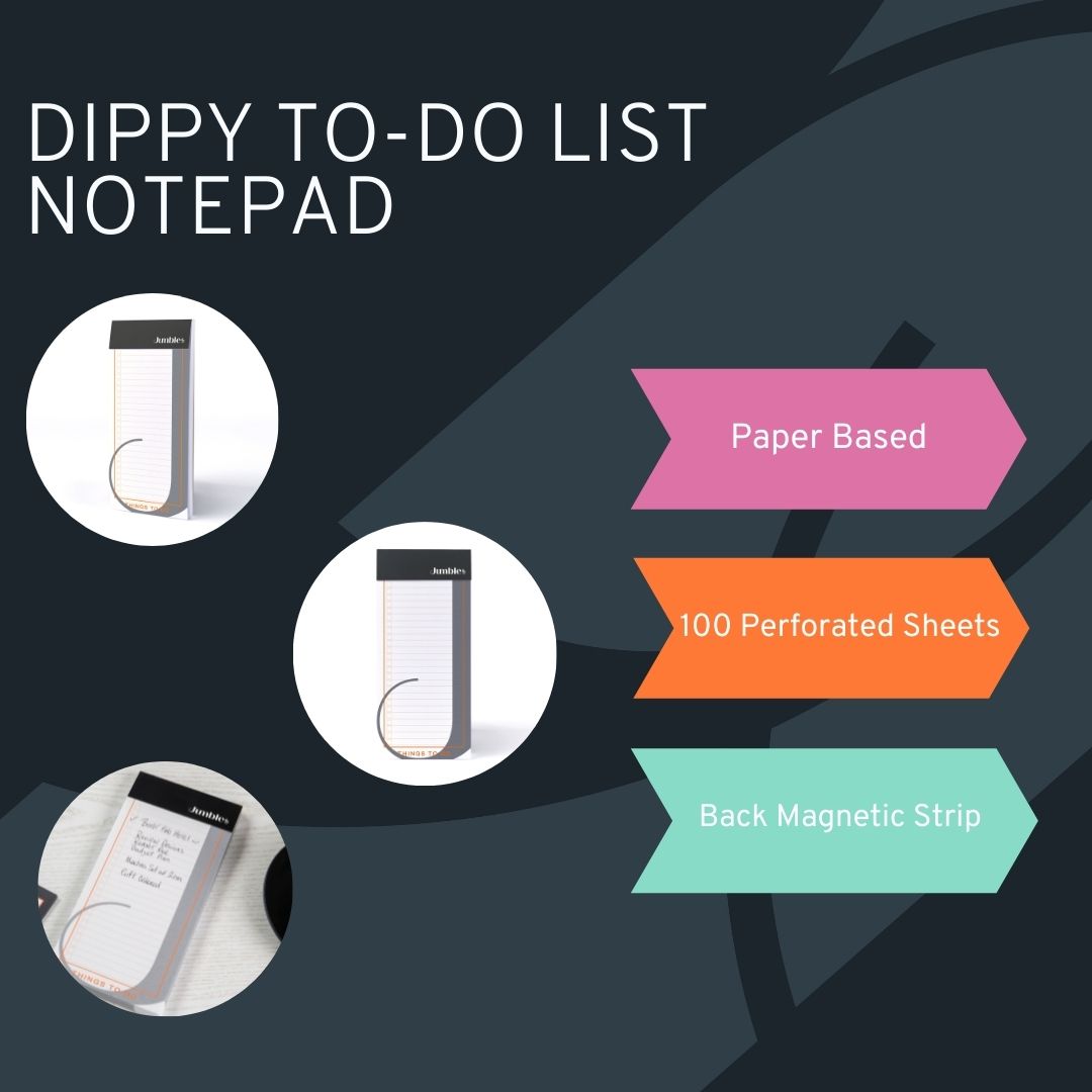 Notepad Collins Jumble & Co. Dippy To-Do List Notepad – Collins Debden