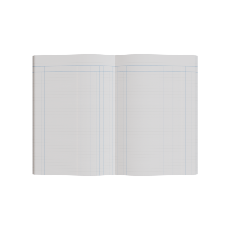 60PP A4 3 Money Column Treble Cash Account Book – Collins A60 Series “Account & Analysis” Range