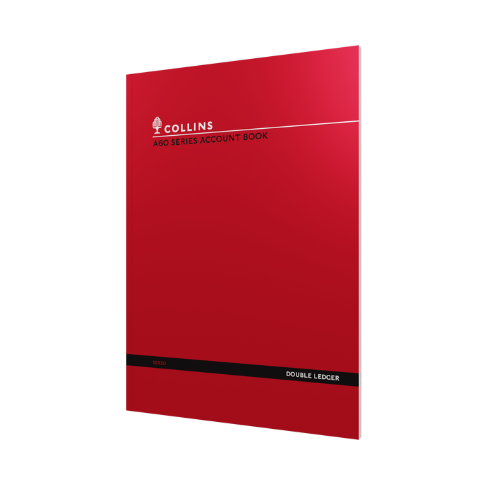60PP A4 Double Ledger Account Book – Collins A60 Series “Account & Analysis” Range