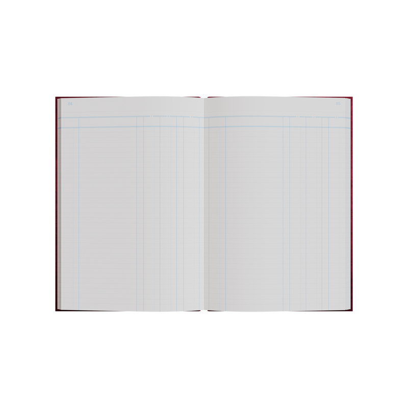 84PP A4 3 Money Column Account Book – Treble Cash – Hardcover – Collins 3880 Series “Account & Analysis” Range