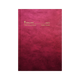 84PP A4 4 Money Column Account Book – Hardcover in Red – Collins 3880 Series “Account & Analysis” Range