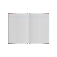 84PP A4 4 Money Column Account Book – Hardcover in Red – Collins 3880 Series “Account & Analysis” Range