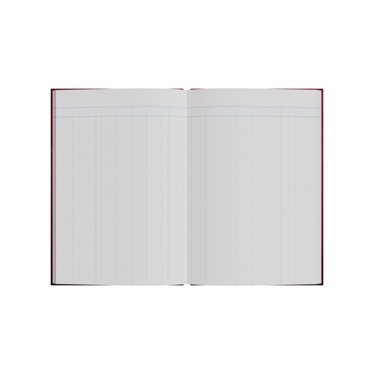 84PP A4 5 Money Column Account Book – Hardcover in Red – Collins 3880 Series “Account & Analysis” Range