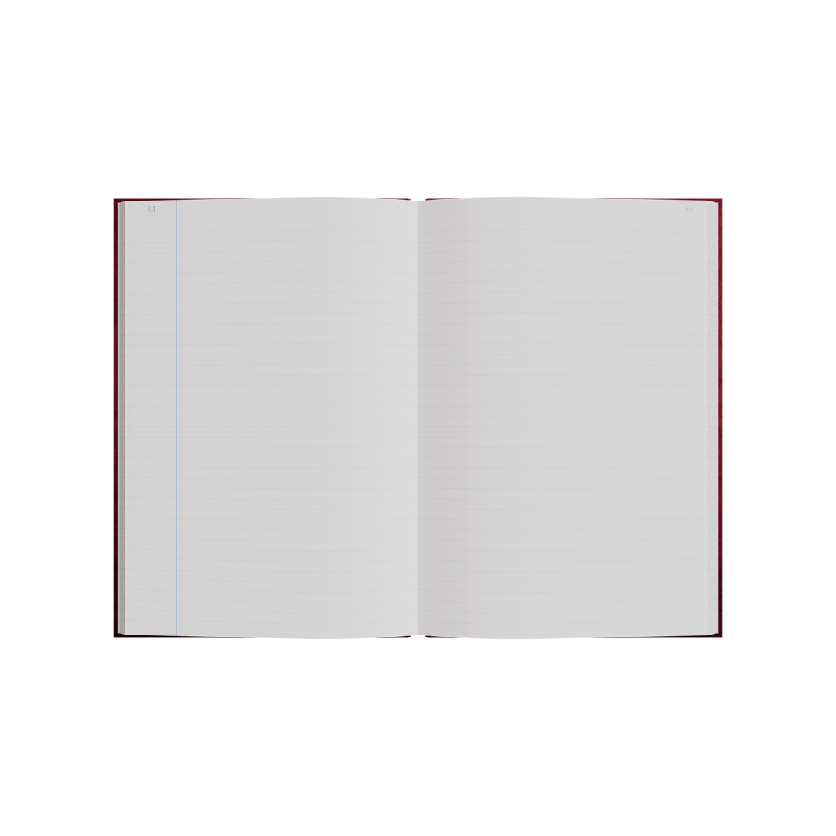 84PP A4 Minute Paged Account Book – Hardcover in Red – Collins 3880 Series “Account & Analysis” Range
