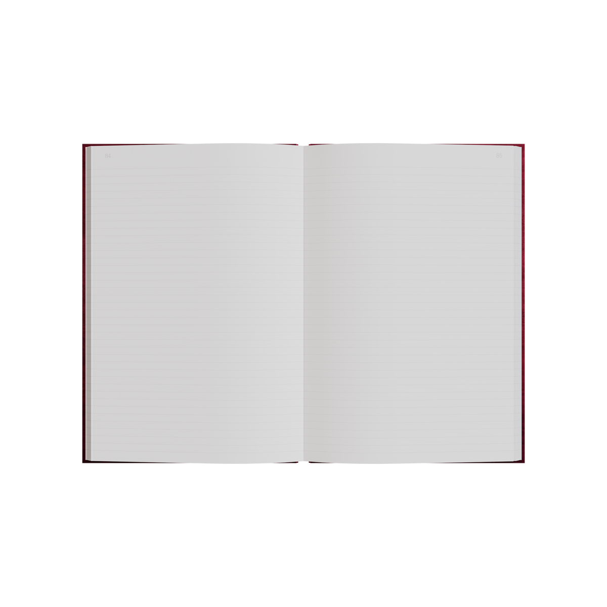 84PP A4 Feint Ruled Account Book – Hardcover in Red – Collins 3880 Series “Account & Analysis” Range