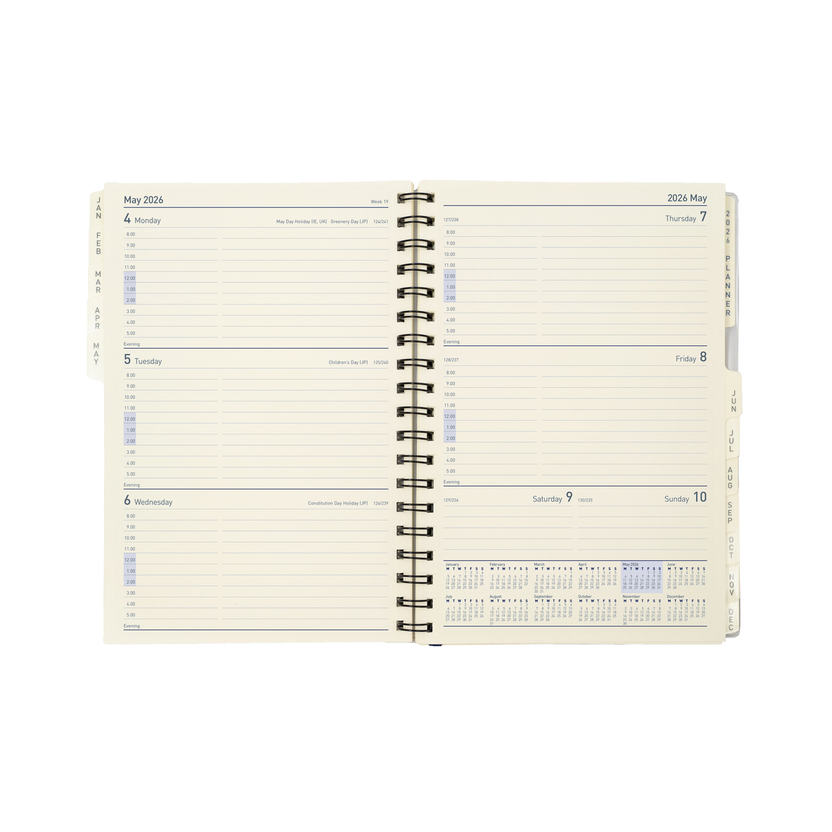 Elite Calendar Year 2026 Diary/Planner, Week to View, Executive Refill
