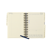Elite Calendar Year 2026 Diary/Planner, Day to Page, Compact Refill