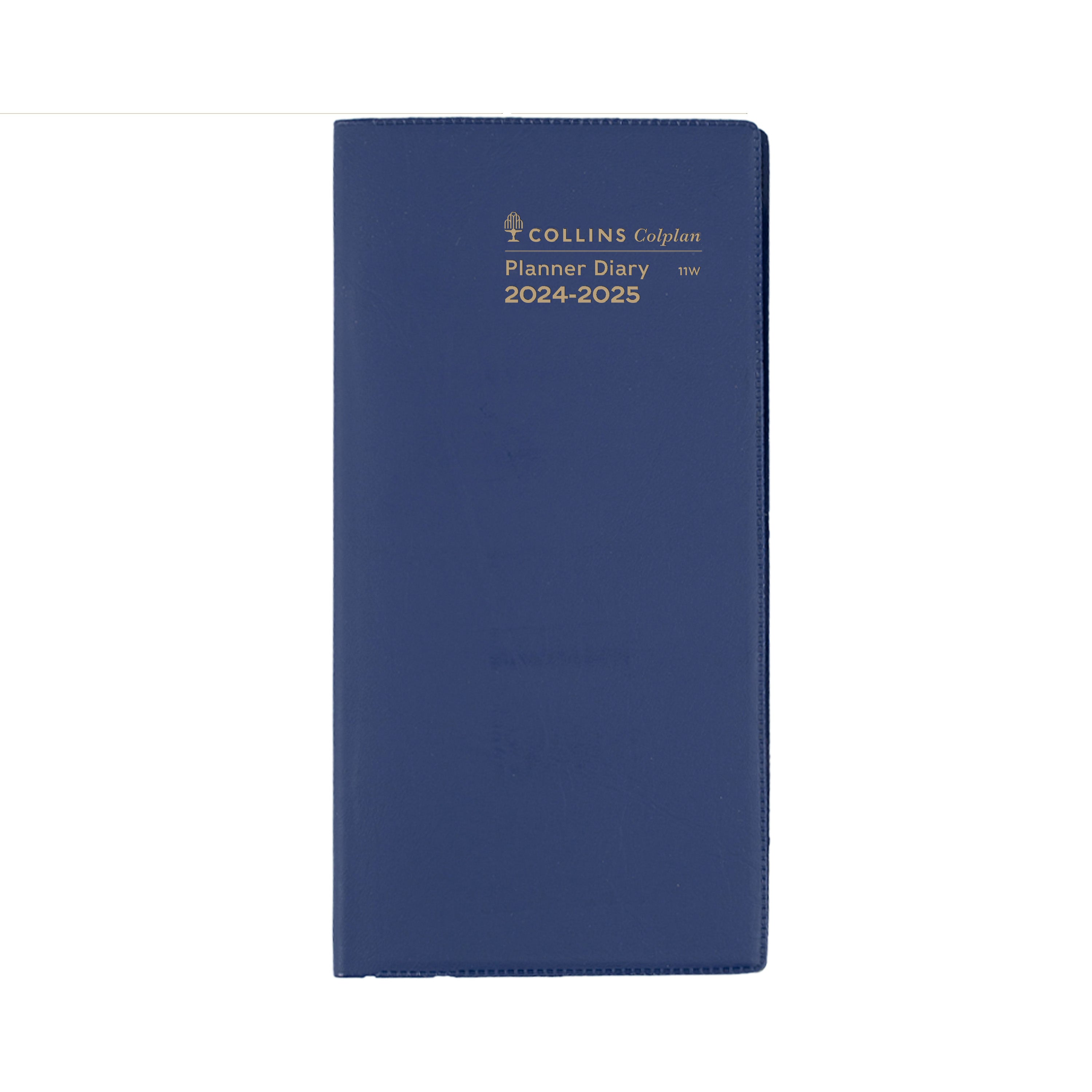 Colplan 2024 Diary - Month to View (Plain), Size B6/7 Navy / B6/7 (176 x 88mm)