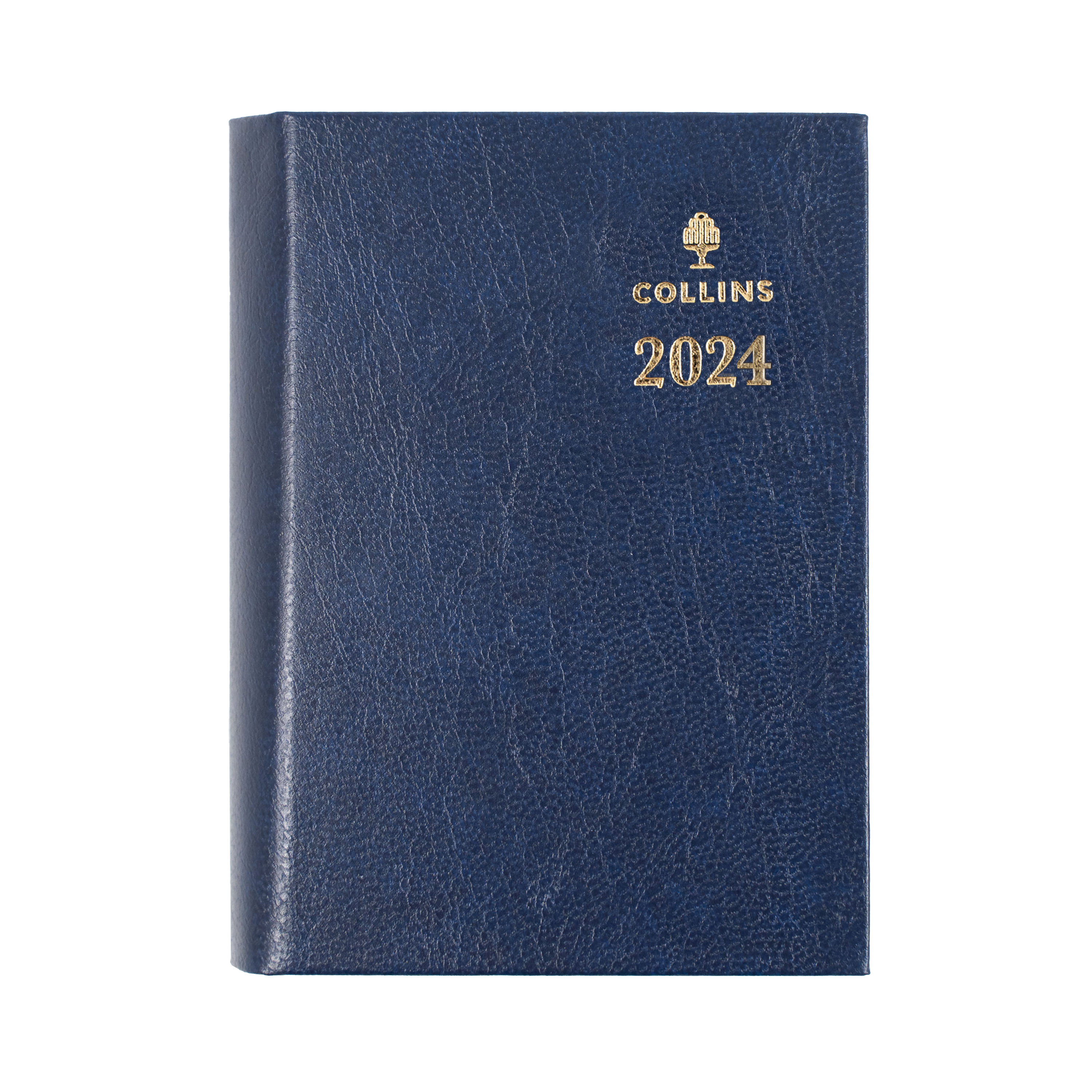 Sterling 2024 Diary - Day to Page with Pencil, Size A7 Blue / A7 (105 x 74mm)
