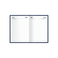 2027 Calendar Year Diary/Planner - 12 Month A7 Day to Page w Pencil - Hard Cover - Collins Sterling Range
