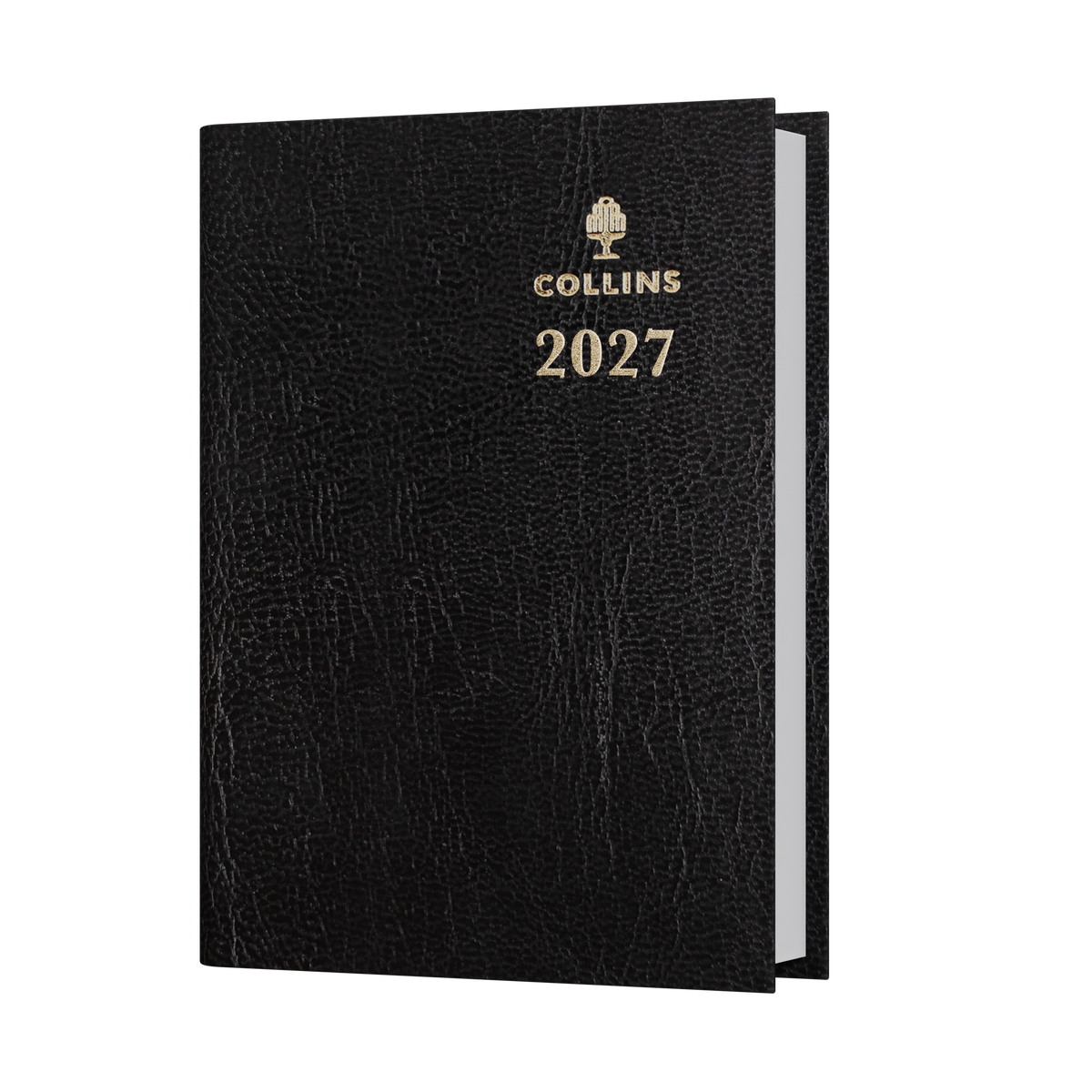 2027 Calendar Year Diary/Planner - 12 Month A7 Day to Page w Pencil - Hard Cover - Collins Sterling Range