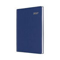 2027 Calendar Year Diary/Planner - 12 Month A7 Day to Page - PVC Cover - Collins Belmont Range