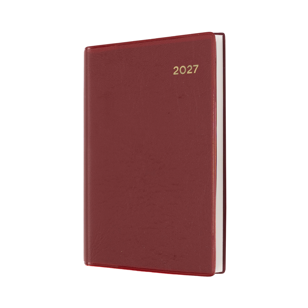 2027 Calendar Year Diary/Planner - 12 Month A7 Day to Page - PVC Cover - Collins Belmont Range